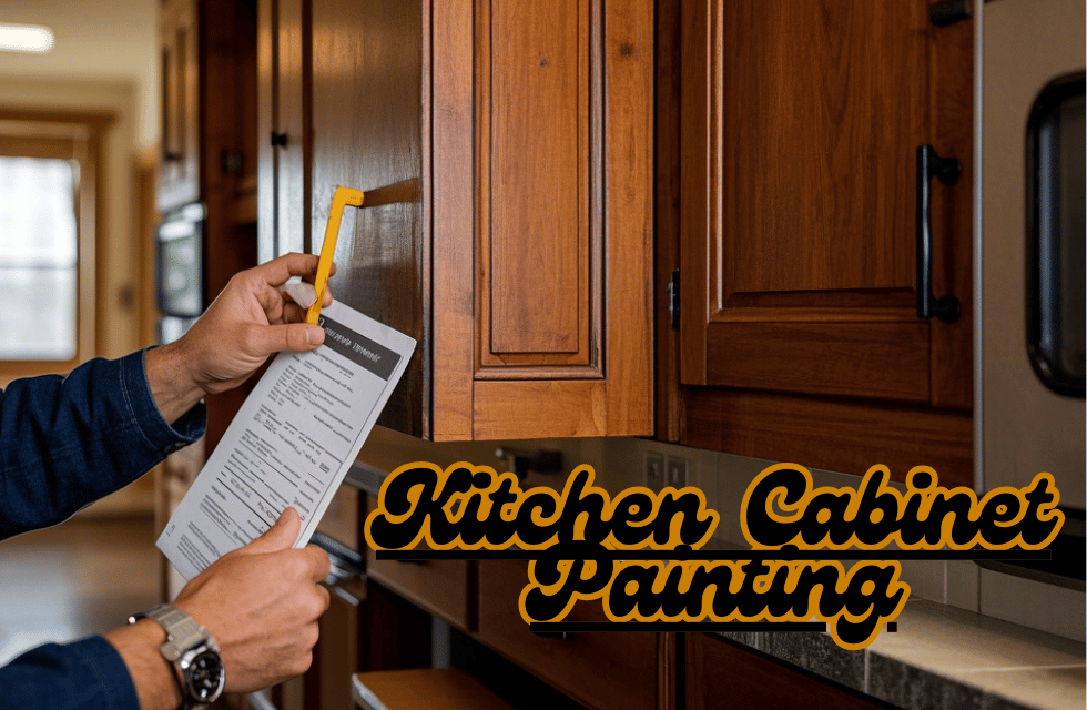 A Comprehensive Guide to Kitchen Cabinet Painting: How to Paint, Cost, Design Ideas, Maintenance & Care and More Kitchen cabinet painting
